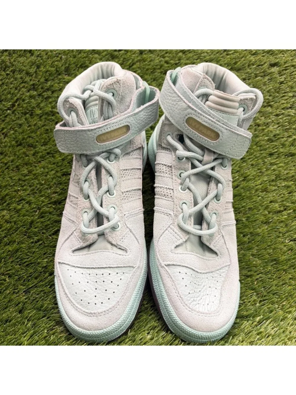 Adidas Forum Mid x Beyonce Ivy Park Mens Size 8.5 Green Athletic Shoes Sneakers